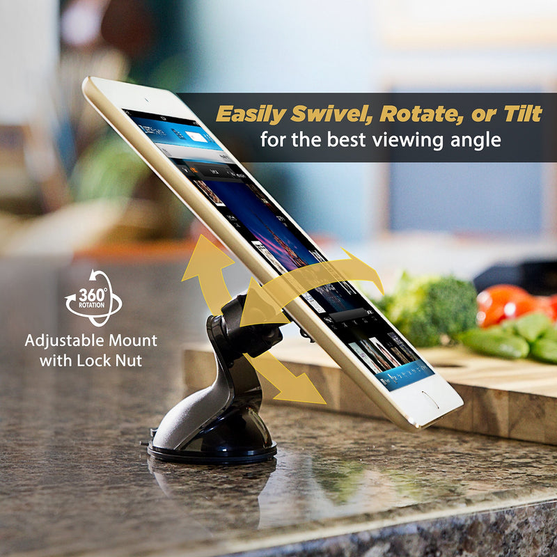 [Australia - AusPower] - Scosche MPWDB MagicMount Pro Magnetic Car Phone Holder Mount with Suction Cup - 360 Degree Adjustable Head, Universal with All Devices - Suction Mount 