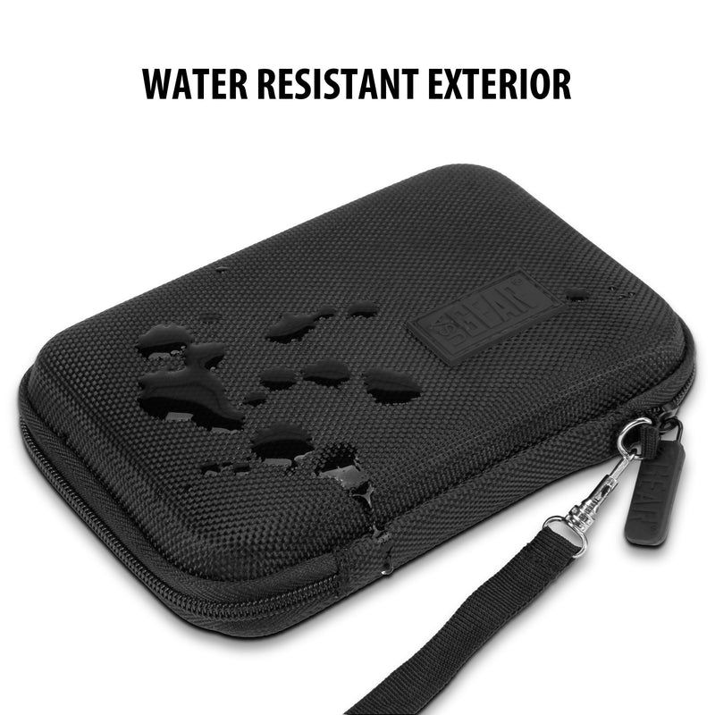 [Australia - AusPower] - USA GEAR Thermal Imager Case - Hard Thermal Imager Carrying Case - Compatible with FLIR C5, FLIR C3, FLIR C2, Seek Reveal, Seek XR, Seek PRO, Seek Fastframe XR, and More Thermal Imagers - Black 