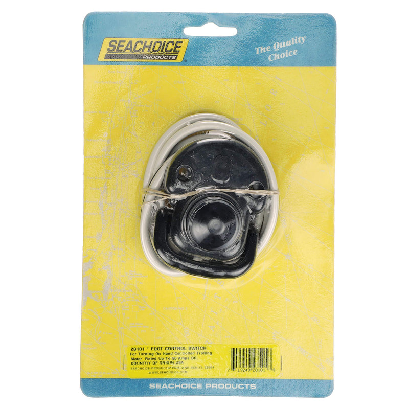 [Australia - AusPower] - Seachoice 28101 Foot Control Switch for Manually Operated Trolling Motors – Rated Up to 50 Amps DC 