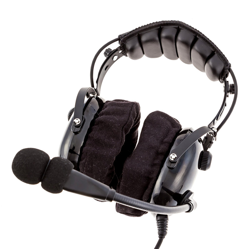 [Australia - AusPower] - KORE AVIATION Washable Cloth Ear Cover for Aviation, Racing, Gaming, Safety Style Headsets (Sold in Pairs) 