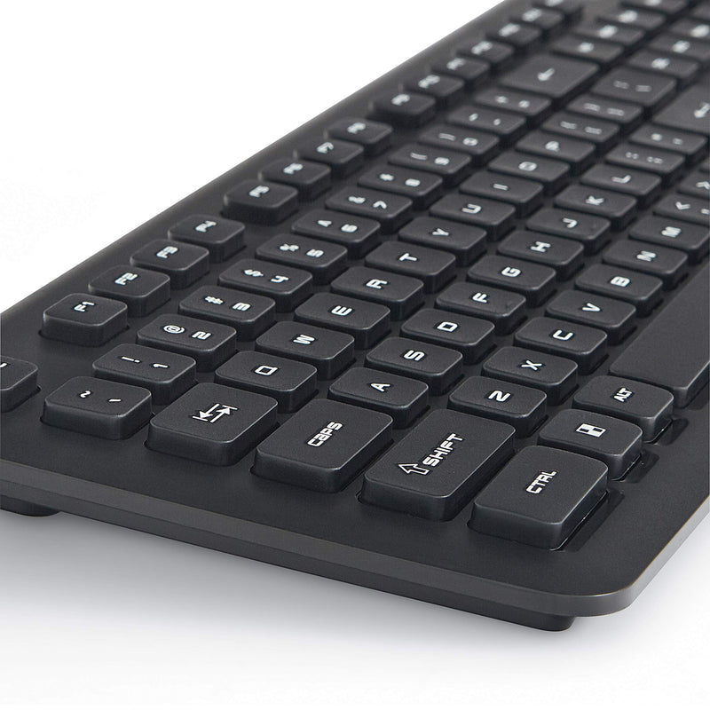 [Australia - AusPower] - Verbatim 2.4Ghz Wireless Slimline Keyboard Plug And Play USB Receiver Compatible with PC, Laptop 