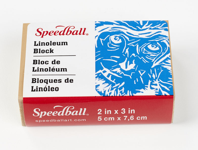 [Australia - AusPower] - Speedball Linoleum Block, 2 x 3 Inches, Grey 