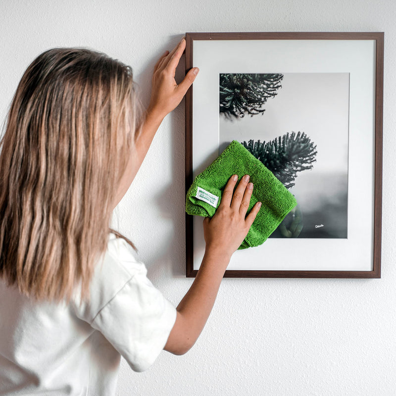 [Australia - AusPower] - Nano Towels Cleaning Cloths Cleans With Only Water - Wipes Away Dust, Spills & Grime Instantly Without Chemicals Paper Or Microfiber Supplies. Kitchen, Bathroom, Window, Glass 14x14” 4-Pack Nano Blue 