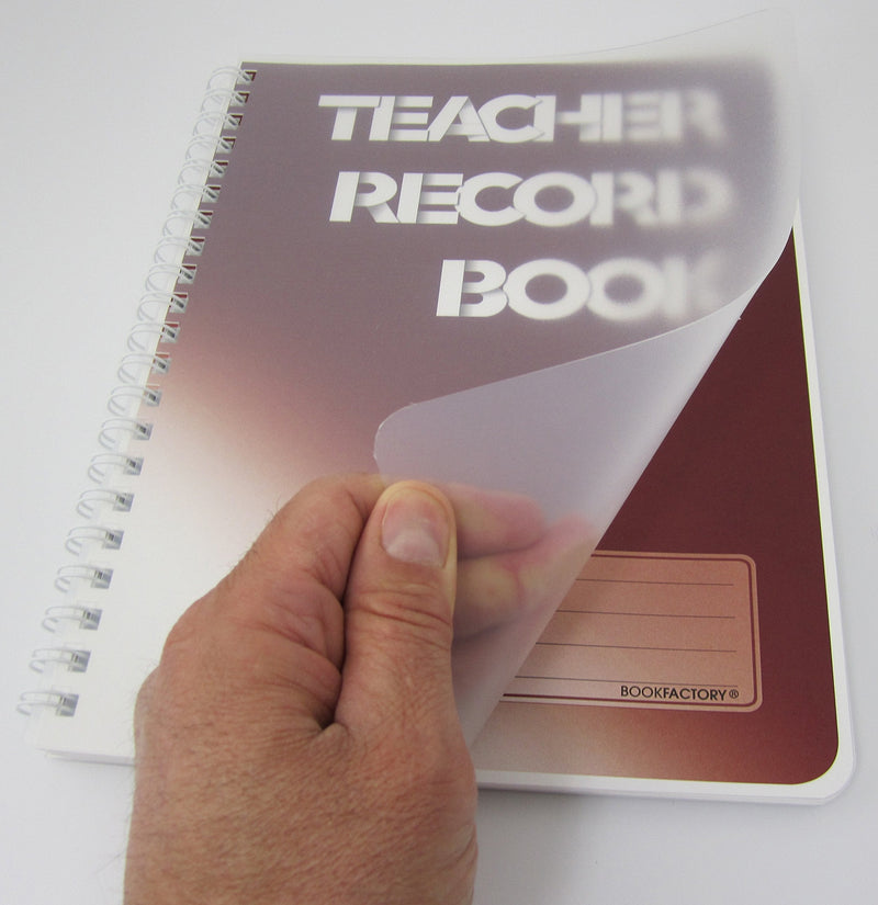 [Australia - AusPower] - BookFactory Teacher’s Planner/Teachers Lesson Planner Notebook/Record Book/Organizer/Calendar/Grades/Seating - 170 Pages - 8.5” X 11” Wire-O (JOU-170-7CW-A(TeacherRecordBook)) 