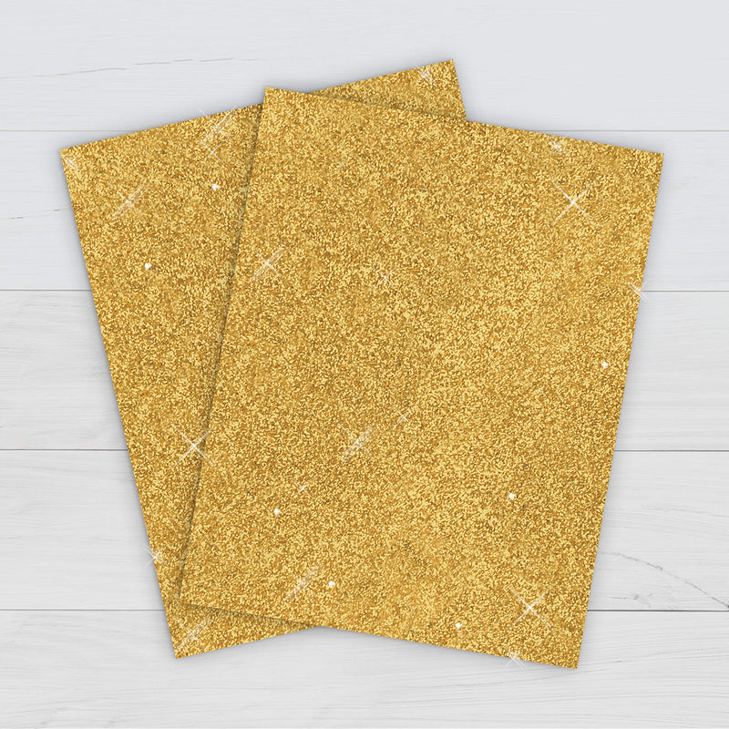 [Australia - AusPower] - Printworks Printable Gold Glitter Cardstock, Perfect for Holiday School and Craft Projects, 15 Sheets, 8.5” x 11” (00516) 