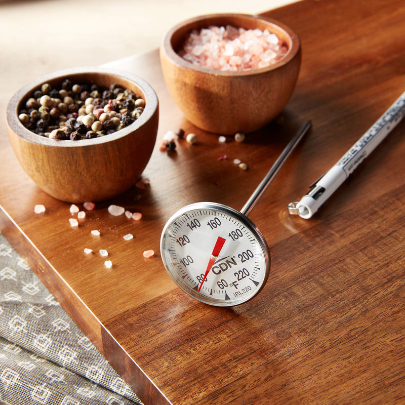 [Australia - AusPower] - CDN Large Dial Cooking Thermometer 1.75-inch/4.4 cm Magnified Dial 