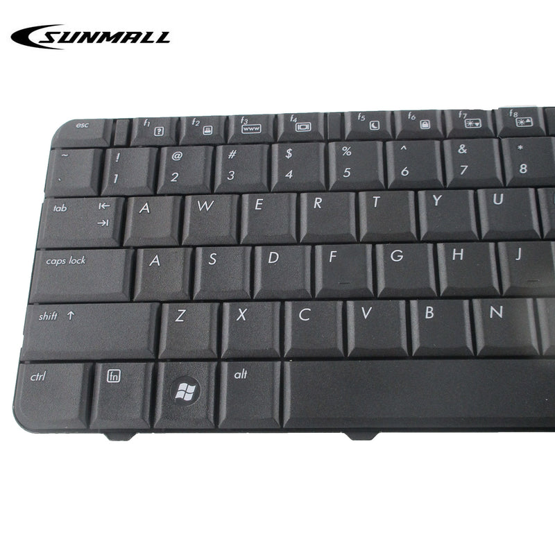[Australia - AusPower] - SUNMALL Keyboard Replacement Compatible with HP Compaq Presario CQ60 G60 CQ60-101XX CQ60-102TU CQ60-102TX CQ60-102XX CQ60-103AU CQ60-100EM CQ60-107EA Series Laptop Black US Layout 