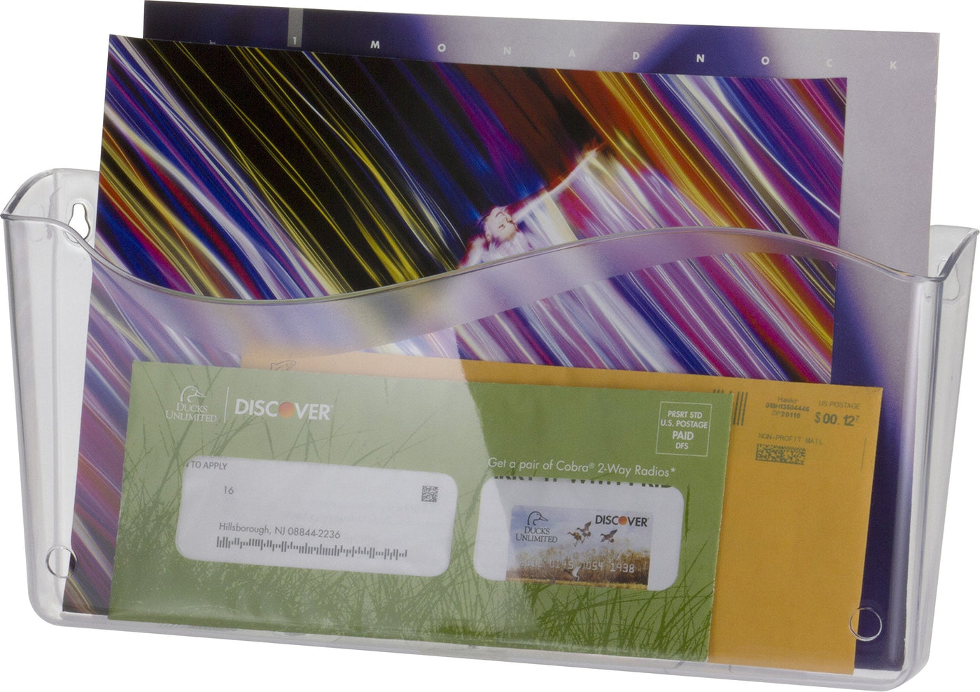 Officemate Unbreakable Wall File, Letter/A4 Size, Clear (21624) AusPower Australia