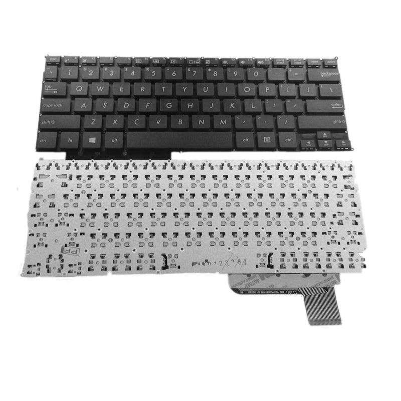 [Australia - AusPower] - SUNMALL Laptop Replacement Keyboard Without Frame for ASUS X200 X201E X202E Q200 Q200E S200 S200E R200 R200E R201E F201E R202E Series, US Layout Black Color 