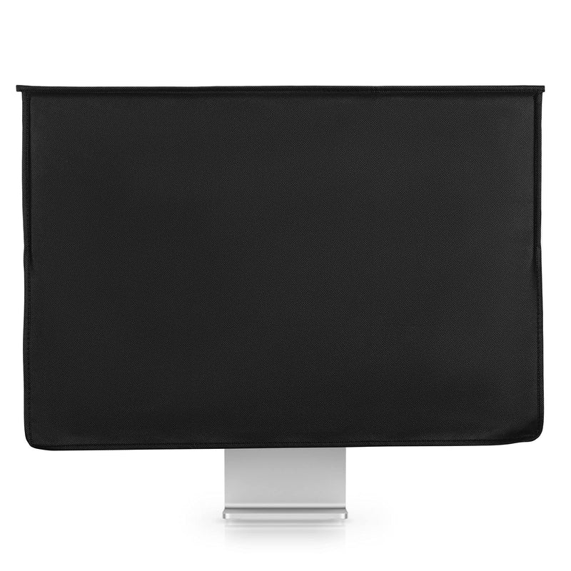 [Australia - AusPower] - kwmobile Monitor Cover Compatible with Apple iMac 24" - Monitor Cover Dust PC Screen Protector - Black 
