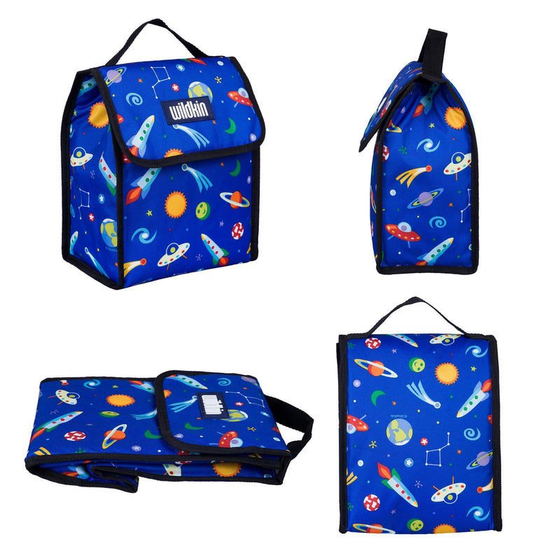 [Australia - AusPower] - Wildkin Kids Insulated Lunch Bag for Boys and Girls, Lunch Bags is Ideal Size for Packing Hot or Cold Snacks for School and Travel, Mom's Choice Award Winner (Out of this World) Out of This World 