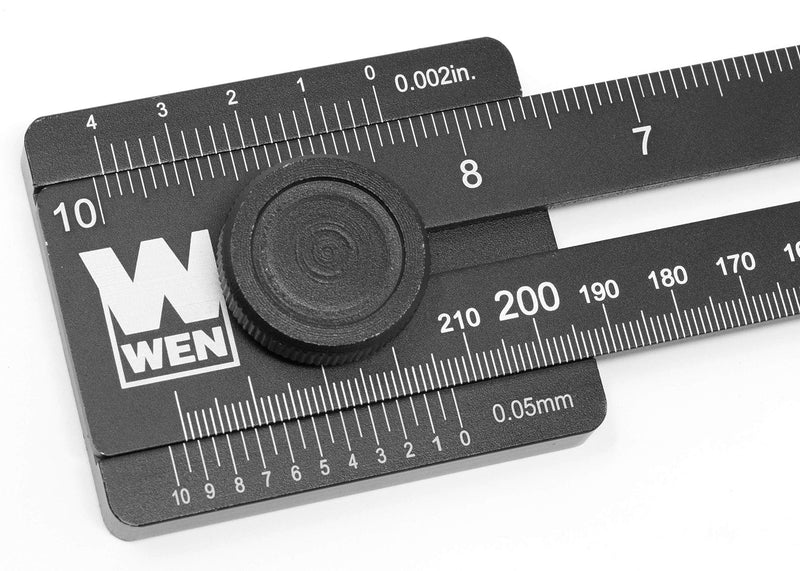 [Australia - AusPower] - WEN ME251R 10-Inch Aluminum Offset Marking Gauge and Layout Tool with Laser-Etched Scale 
