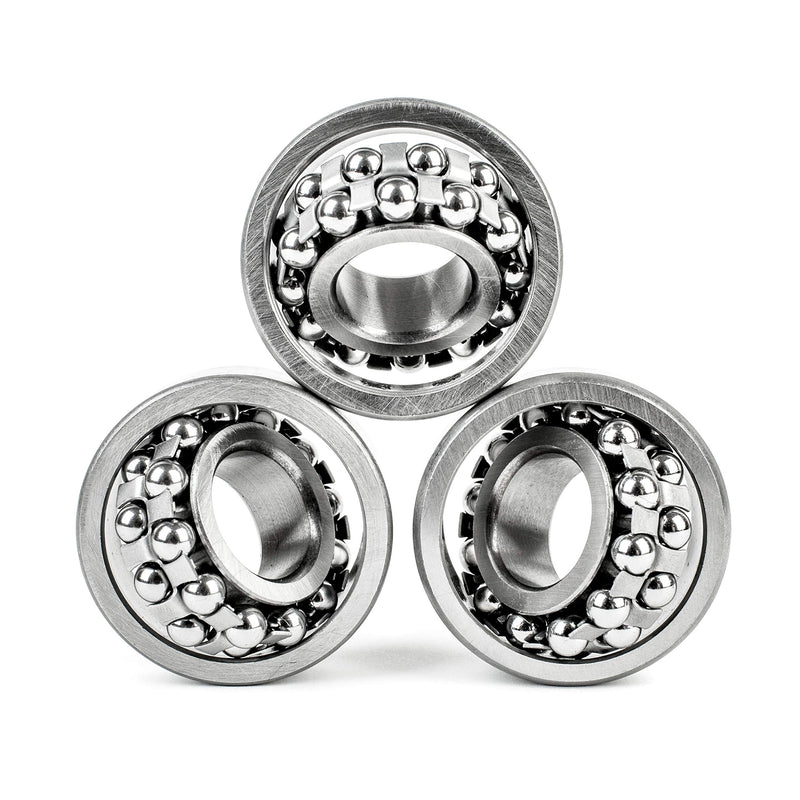 [Australia - AusPower] - 1/2" Precision Chrome Steel Ball Bearings - Maximum Strength Roller Bearings - Heavy-Duty Industrial Bearings - Hard-Wearing Bike Wheel Bearings - Bike Crank Bearings (Pack of 10) 