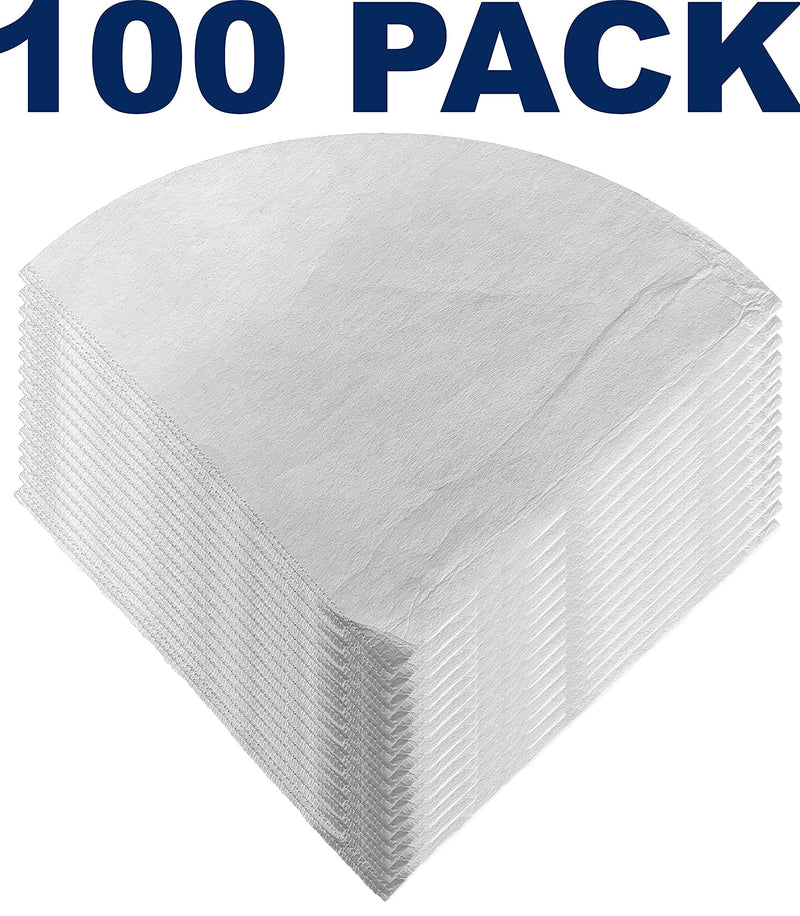 [Australia - AusPower] - 100 PACK, Commercial 10" Fryer Oil Filters, Grease Filter Cones For Restaurants, Cafes, Food Trucks, Hotels 