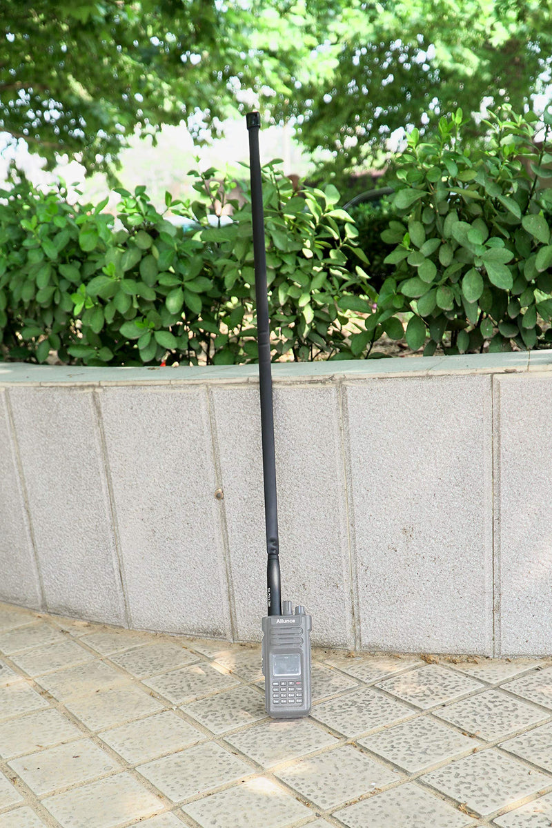 [Australia - AusPower] - Retevis Foldable Tactical Antenna,SMA-F 2m/70cm Dual Band,29inch 5dBi High Gain Antenna for Baofeng UV-5R BF-F8HP BF-888s Retevis RT29 RT-5R RT5 RT-5RV RT21V RT6 Ailunce HD1 Walkie Talkies(1 Pack) 