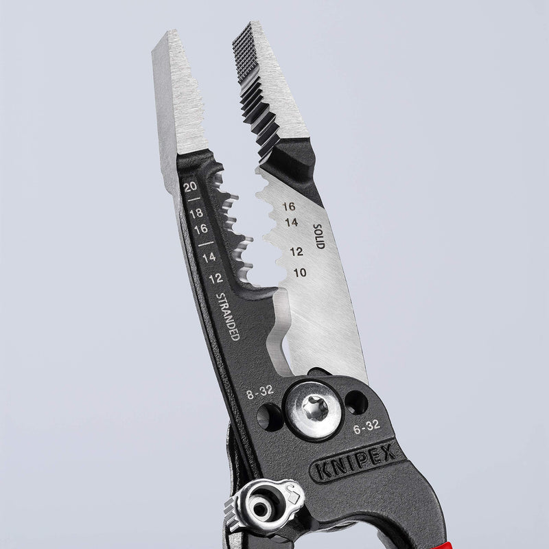 [Australia - AusPower] - KNIPEX Tools 13 72 8 Forged Wire Stripper, 8-Inch 