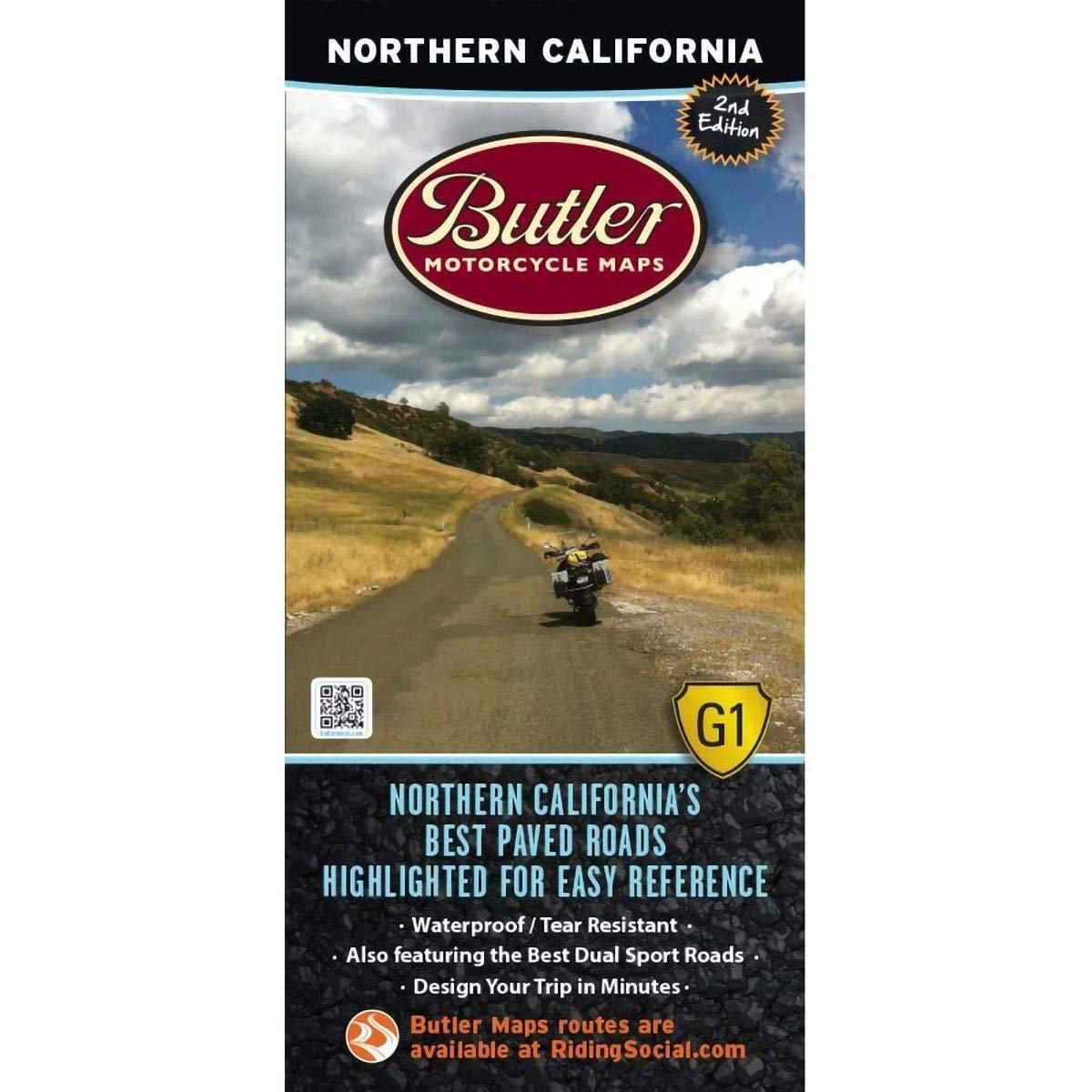 Butler Maps G1 Regional Maps (Northern California) AusPower Australia