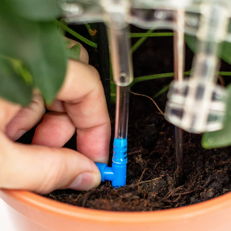 [Australia - AusPower] - Bubblegum Stuff - Mini Plant Life Support Drip Irrigation Device for House Plants | Automatic Watering System | 3.5 Fluid Ounces - Plant Waterer for Indoor Plants 