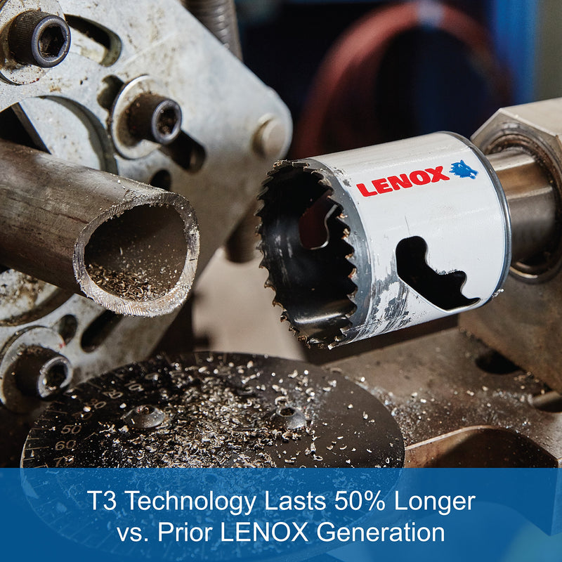 [Australia - AusPower] - Lenox Tools - 30017 LENOX Tools Bi-Metal Speed Slot Hole Saw with T3 Technology, 1-1/16" 1-1/16-Inch 