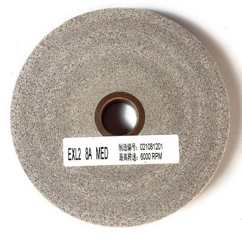 [Australia - AusPower] - SIGNI Aluminum Oxide Convolute Deburring Wheel EXL2 8A MED 6X1X1 inch (1 Pack) 