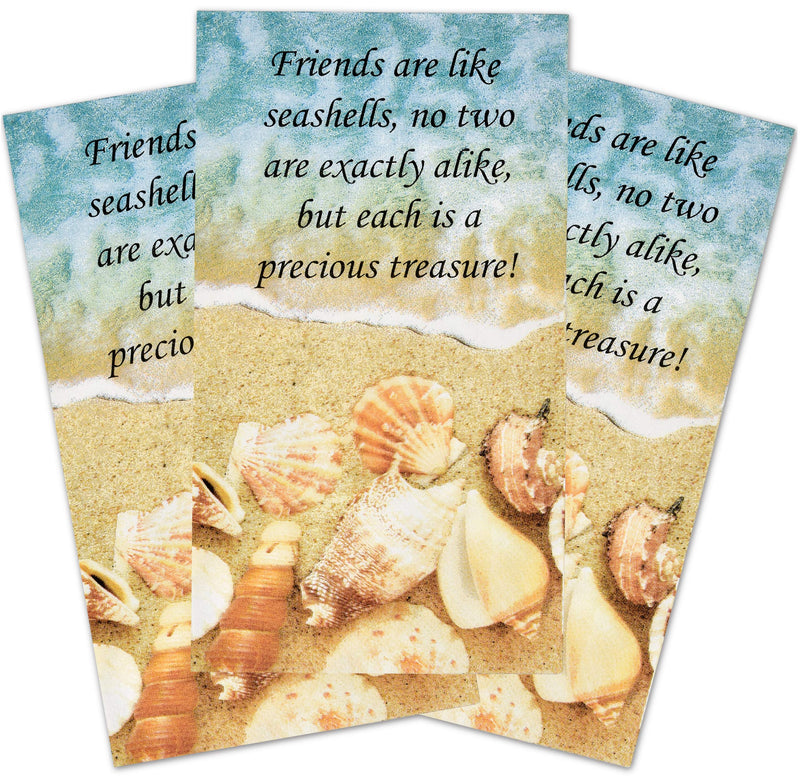 [Australia - AusPower] - 100 Nautical Beach Guest Napkins 3 Ply Disposable Paper Pack Coastal Friends Seashell Sea Shore Summer Dinner Hand Napkin For Bathroom Hotel Gym Spa Party Wedding Bridal Baby Shower Decorative Towels 