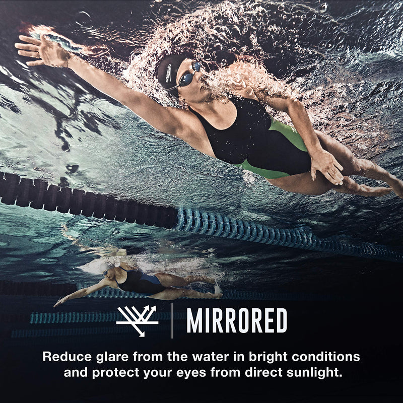 [Australia - AusPower] - Speedo Women's Swim Goggles Mirrored Vanquisher 2.0 