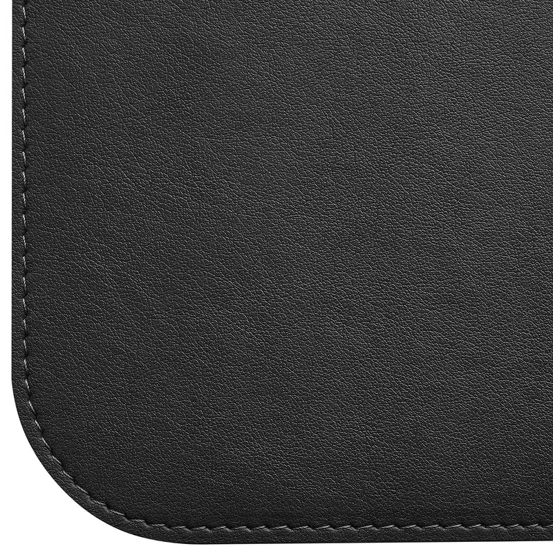 [Australia - AusPower] - Gallaway Leather Desk Pad – 36 x 17 inch - Desk Mat Home Office Desk Accessories Desktop Protector XXL Mouse Pad Writing Desk Blotter (Black) 