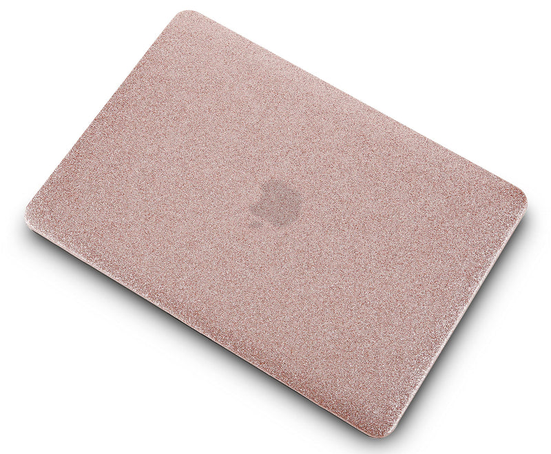 [Australia - AusPower] - KECC Compatible with MacBook Pro 13 inch Case 2020-2016 with Touch Bar A2338 M1 A2289 A2251 A2159 A1989 A1706 A1708 Plastic Hard CASE (Rose Gold Sparkling) Rose Gold Sparkling 