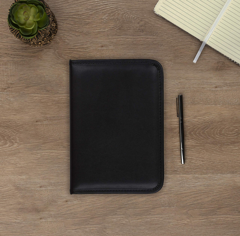 [Australia - AusPower] - Samsill 70811 Professional Junior Padfolio/Business Portfolio, Black, 8.5" x 11" 