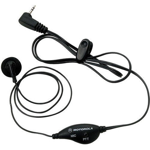 [Australia - AusPower] - Motorola 53727 Earpiece with Microphone Black One Size 