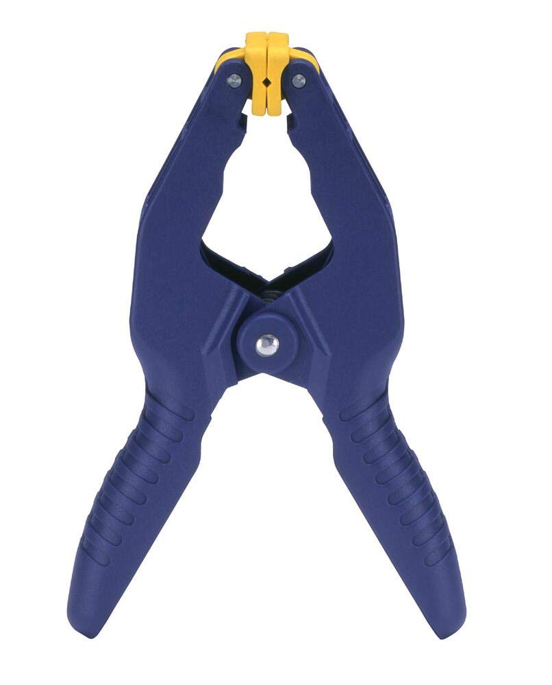 [Australia - AusPower] - IRWIN Tools QUICK-GRIP Resin Spring Clamp, 2-inch (58200) , Blue 