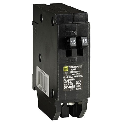 [Australia - AusPower] - Square D - HOMT1515CP Homeline 2-15 Amp Single-Pole Tandem Circuit Breaker 