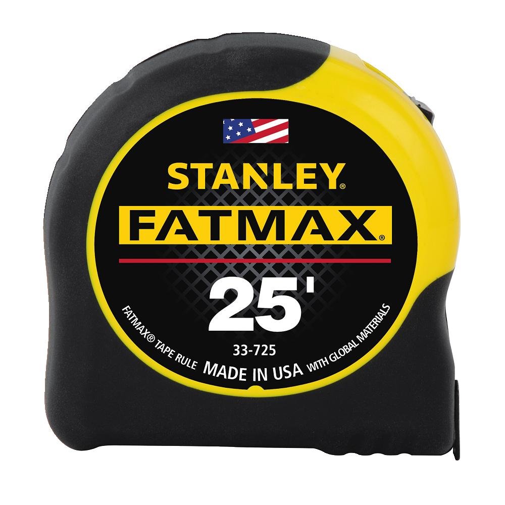 [Australia - AusPower] - STANLEY FATMAX Tape Measure, 25-Foot (33-725) 