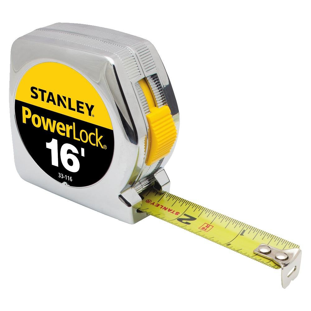 [Australia - AusPower] - STANLEY PowerLock Tape Measure, 16-Foot (33-116) 