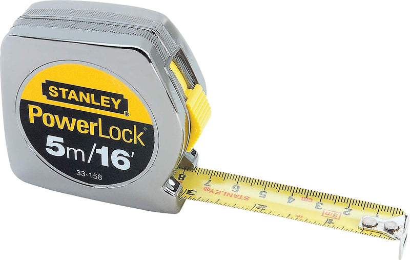 [Australia - AusPower] - STANLEY PowerLock Tape Measure, 16-Foot (33-158) 