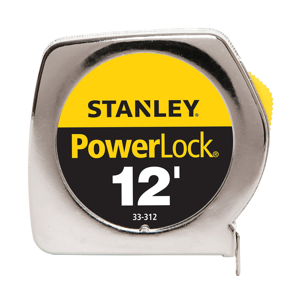 [Australia - AusPower] - STANLEY PowerLock Tape Measure, 12-Foot (33-212) 