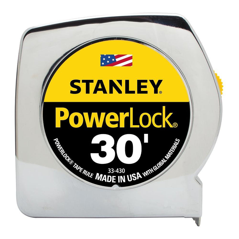 [Australia - AusPower] - STANLEY PowerLock Tape Measure, 30-Foot (33-430) 