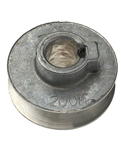 [Australia - AusPower] - CHICAGO DIE CASTING Single V-Grooved Pulley, 3/8 in x 2 in, 4L, 1/2 x 11/32 in Belt 