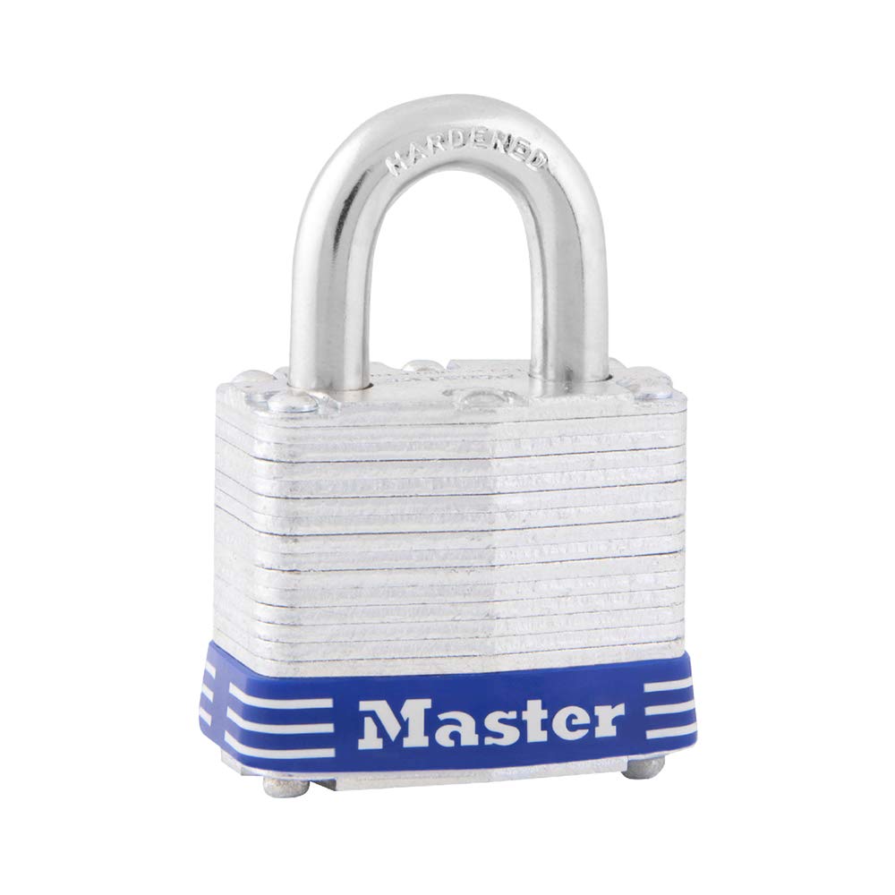 [Australia - AusPower] - Master Lock 3D Outdoor Padlock with Key, 1 Pack 1.6" 