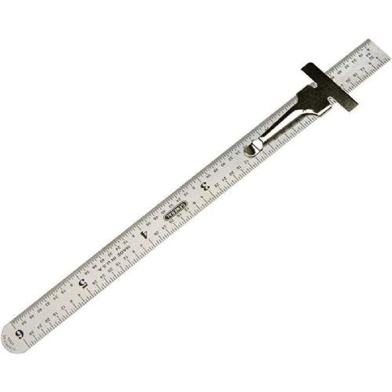 [Australia - AusPower] - General Tools 300/1 6-Inch Flex Precision Stainless Steel Ruler, Chrome 