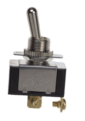 [Australia - AusPower] - Gardner Bender GSW-110 Electrical Toggle Switch, SPST, ON-OFF, 20 A/125V AC, O Ring/Screw Terminal 