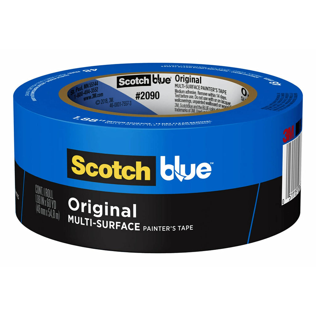 [Australia - AusPower] - ScotchBlue™ Painter's Tape, 3" Core, 2" x 60 Yd. 1.88" Width 1 Roll 