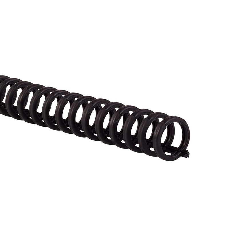 [Australia - AusPower] - Swingline GBC Binding Spines / Spirals / Coils, 1/2" Diameter, 85 Sheet Capacity, ProClick, Black, 25 Pack (25156600) 