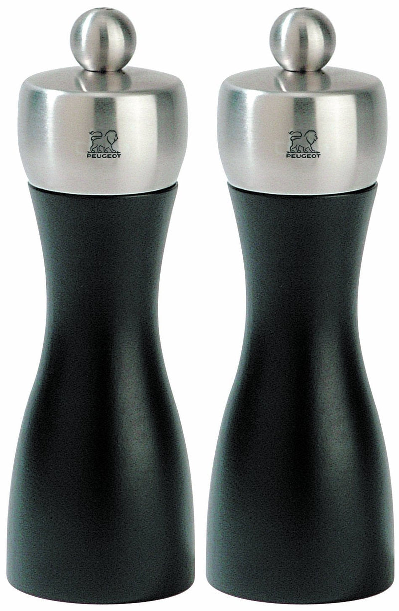 [Australia - AusPower] - Peugeot Fidji 6 Inch Pepper Mill, Black Matte 6-Inch 