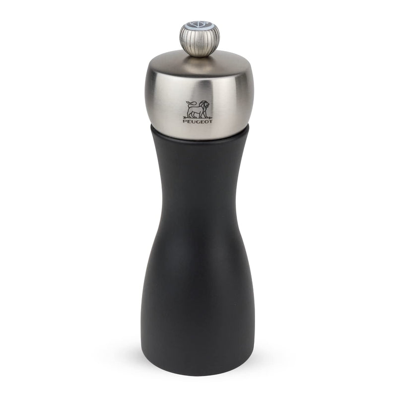 [Australia - AusPower] - Peugeot Fidji 6 Inch Salt Mill, Black Matte 