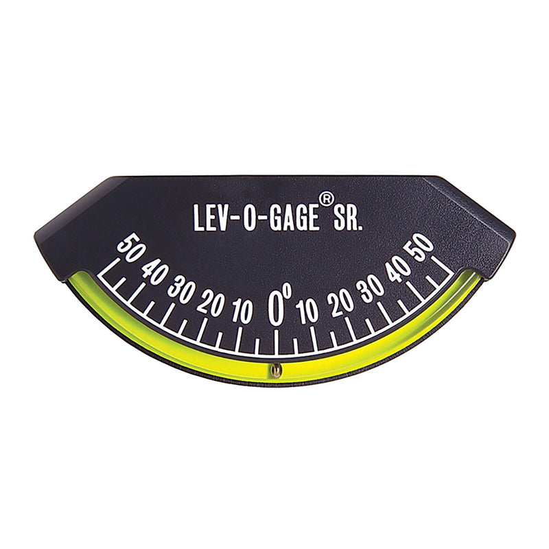 [Australia - AusPower] - Sun Company Lev-o-gage Sr. Marine - Heel-Angle Clinometer for Boats and Marine Vessels | Measures Angle from -50 to 50 Degrees 