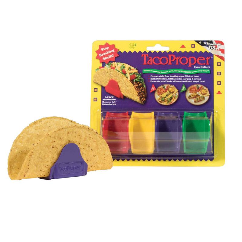 [Australia - AusPower] - Taco Proper Taco Holders, 4 pack, Made in the USA 