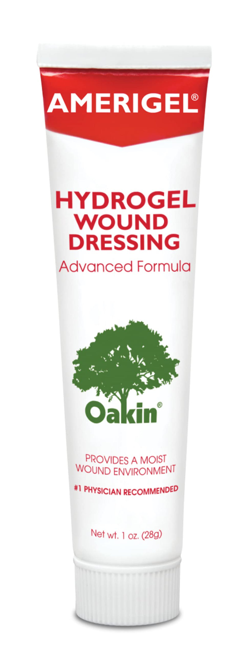 [Australia - AusPower] - AMERIGEL Hydrogel Wound Dressing (1 oz.) - Provides Moisture-Rich Healing Environment for Dry Wounds 1 Ounce (Pack of 1) 