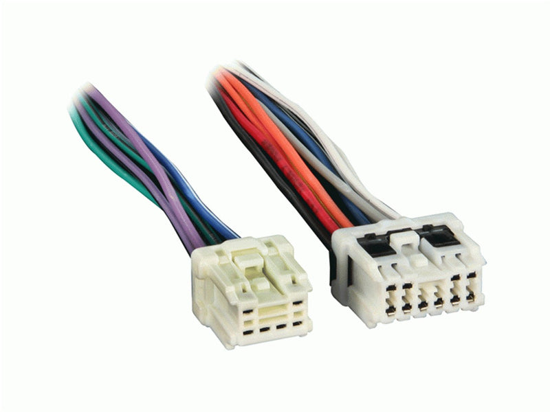 [Australia - AusPower] - Metra Reverse Wiring Harness 71-7550 for Select 1995-up Nissan Vehicles Into OEM Radio Standard Packaging 