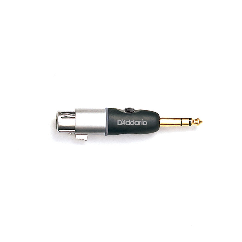 [Australia - AusPower] - D’Addario PW-P047AA ¼” Male Balanced to XLR Female Adapter – Adapt a Balanced Signal from XLR to ¼” TRS or Vice Versa – Premium Quality Components for Maximum Power and Signal Transfer Original Version 